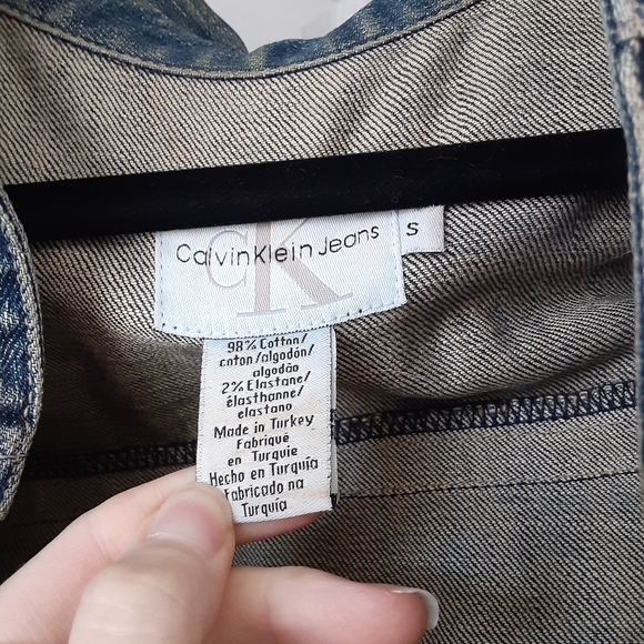 Vintage Calvin Klein Jeans Denim Jacket - Picture 3 of 4